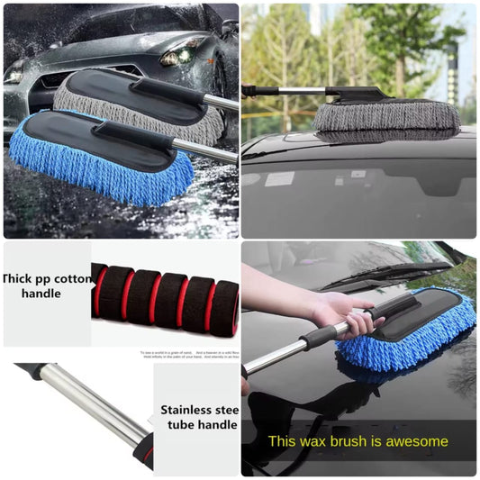Retractable Microfiber Car Cleaning Brush