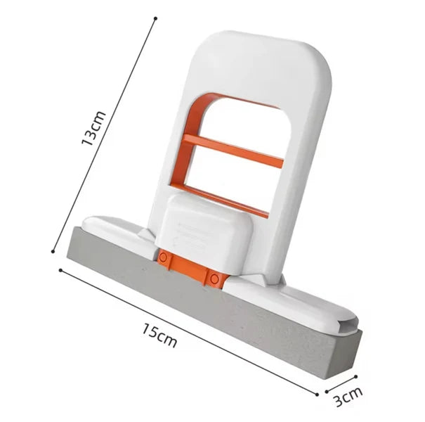 Self-Squeezing Wet & Dry Cleaning Mop for Kitchen, Bathroom, Car & Glass
